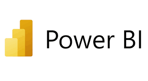 Logo de Power BI, logiciel de reporting et d’analyse de données